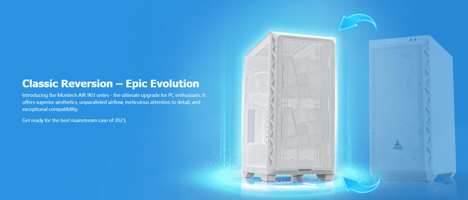 Montech Air 903 Base White Mid Tower Case