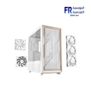 Antec Flux Wood White Mid Tower Case