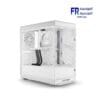 HYTE Y40 Modern Aesthetic 2 Fans Included Luxury PCIE 4.0 Riser Cable White Mid Tower Case