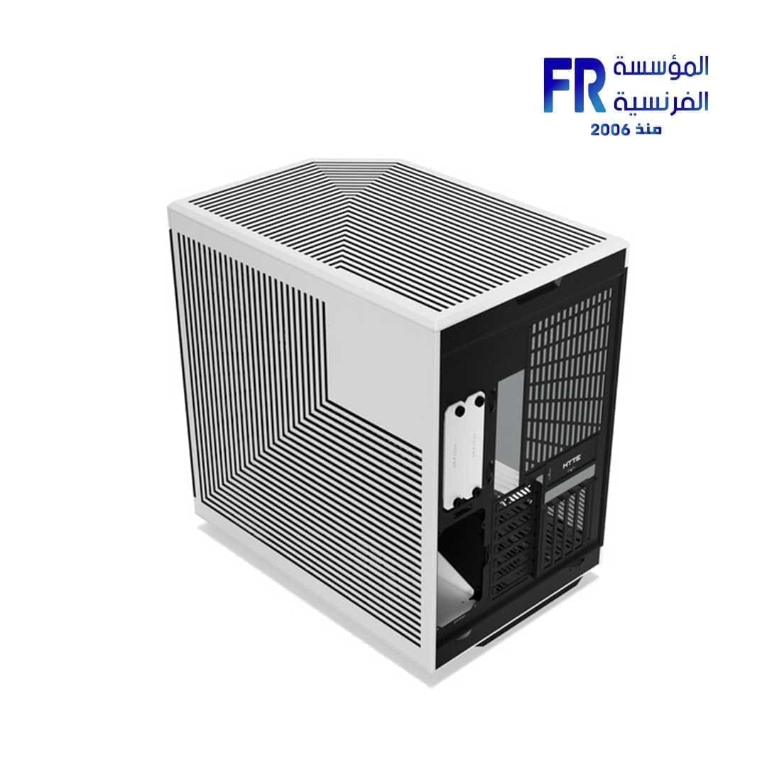HYTE Y70 Modern Aesthetic Included Luxury PCIE 4.0 Riser Cable Black White Mid Tower Case