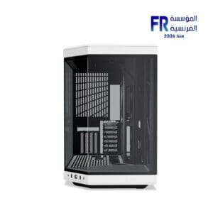 HYTE Y70 Modern Aesthetic Included Luxury PCIE 4.0 Riser Cable Black White Mid Tower Case