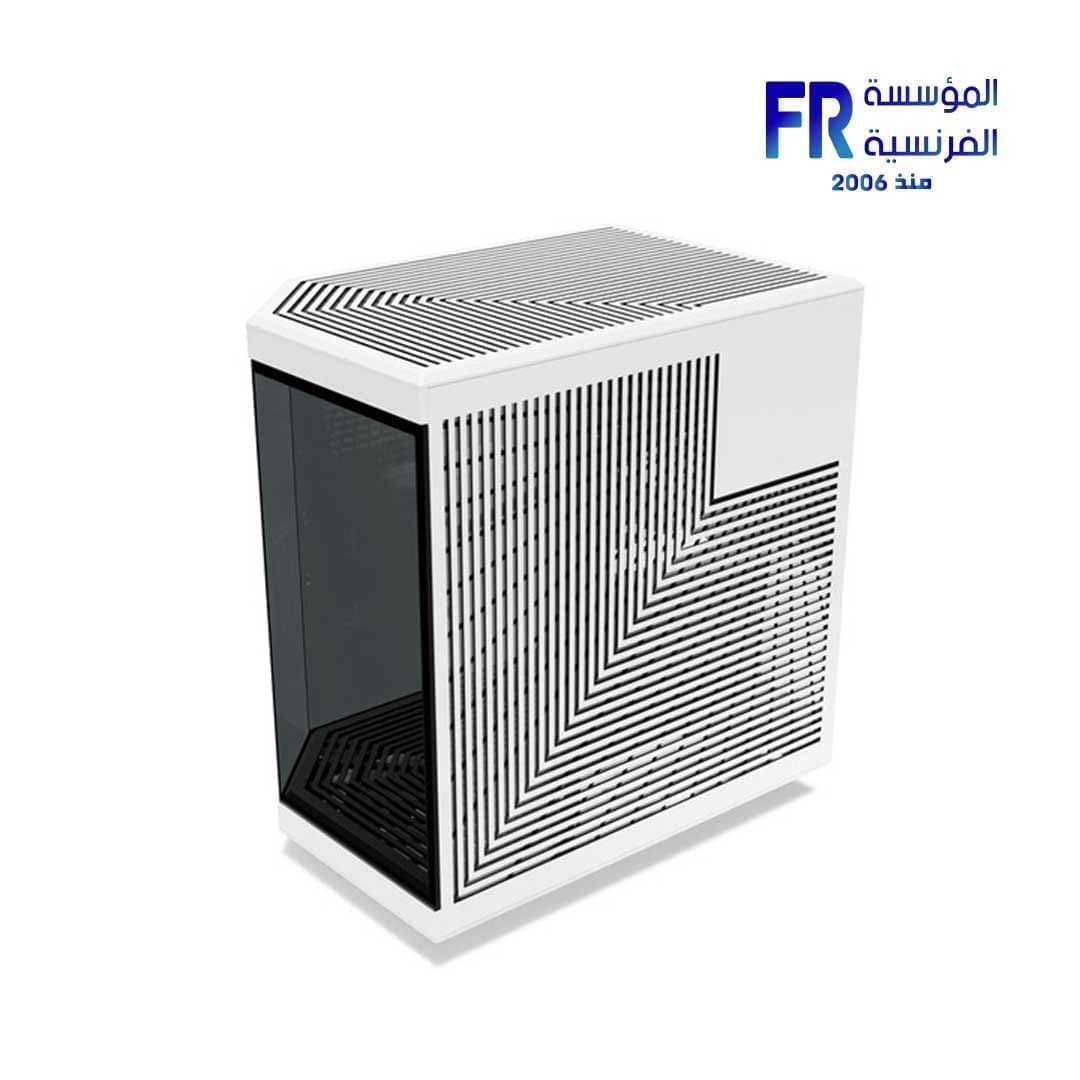 HYTE Y70 Modern Aesthetic Included Luxury PCIE 4.0 Riser Cable Black White Mid Tower Case