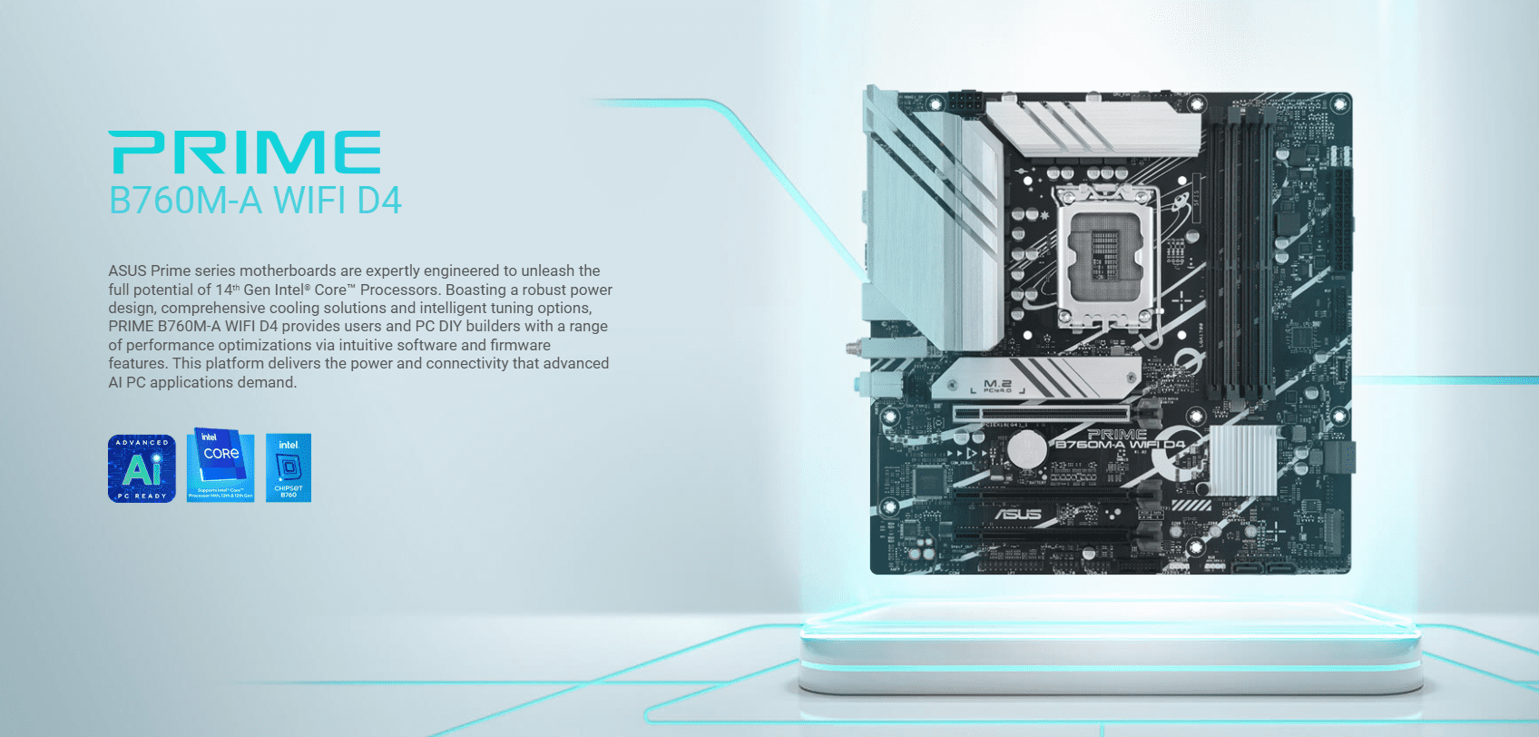 Asus Prime B760M-A Wifi D4 Motherboard