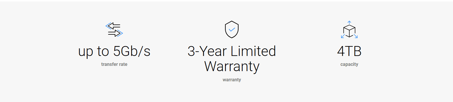 Wd My Passport 4Tb White External Hard Drive