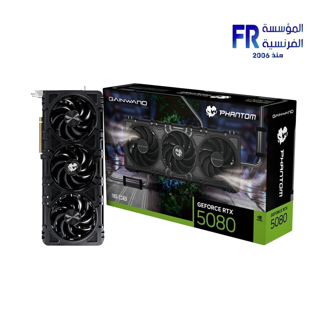 Gainward GeForce RTX 5080 Phantom 16Gb GDDR7 256bit Graphic Card