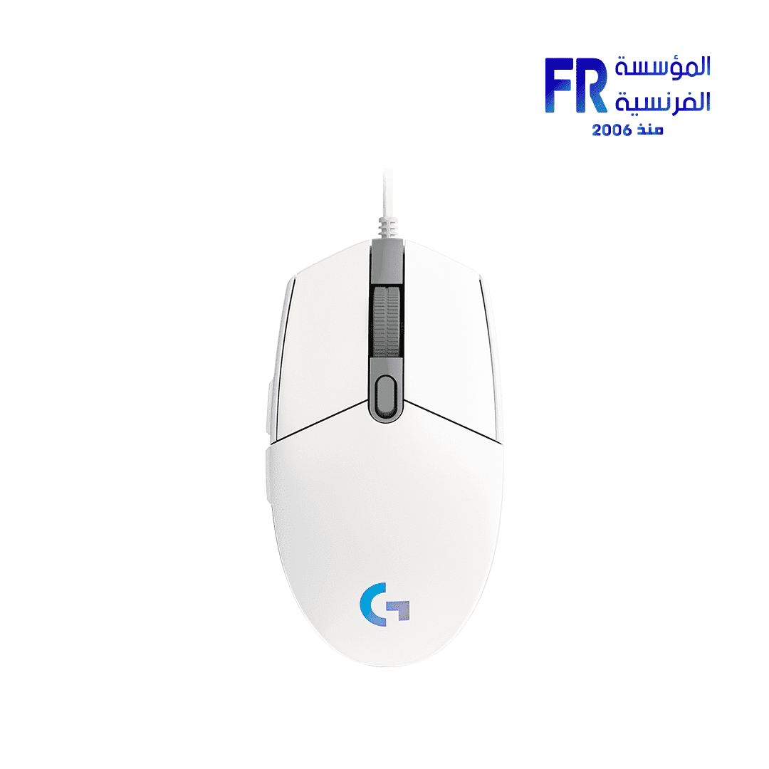 Logitech G102 Lightsync White Wired Gaming Mouse