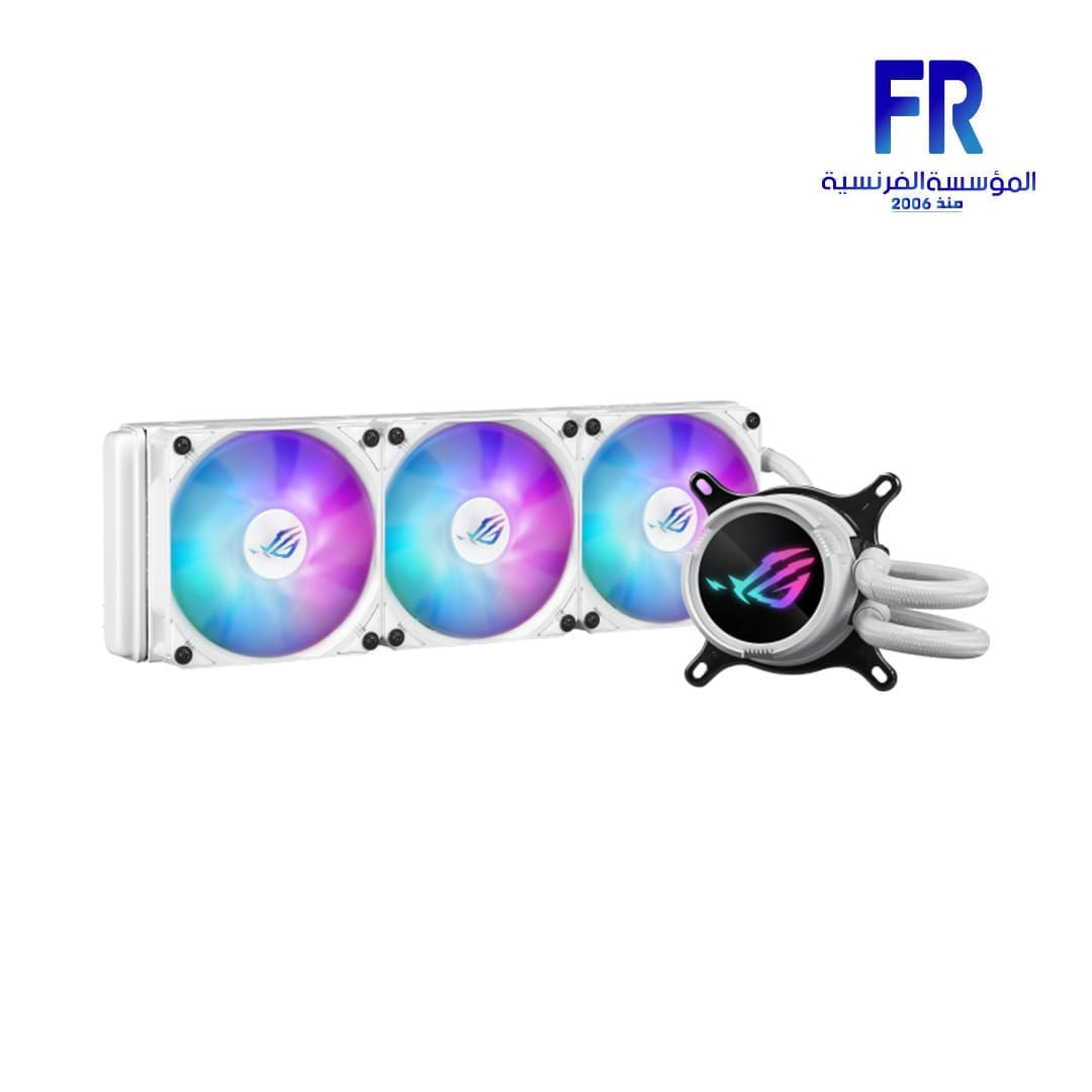 Asus Rog Strix LC III 360 Argb White Aio Liquid Cpu Cooler