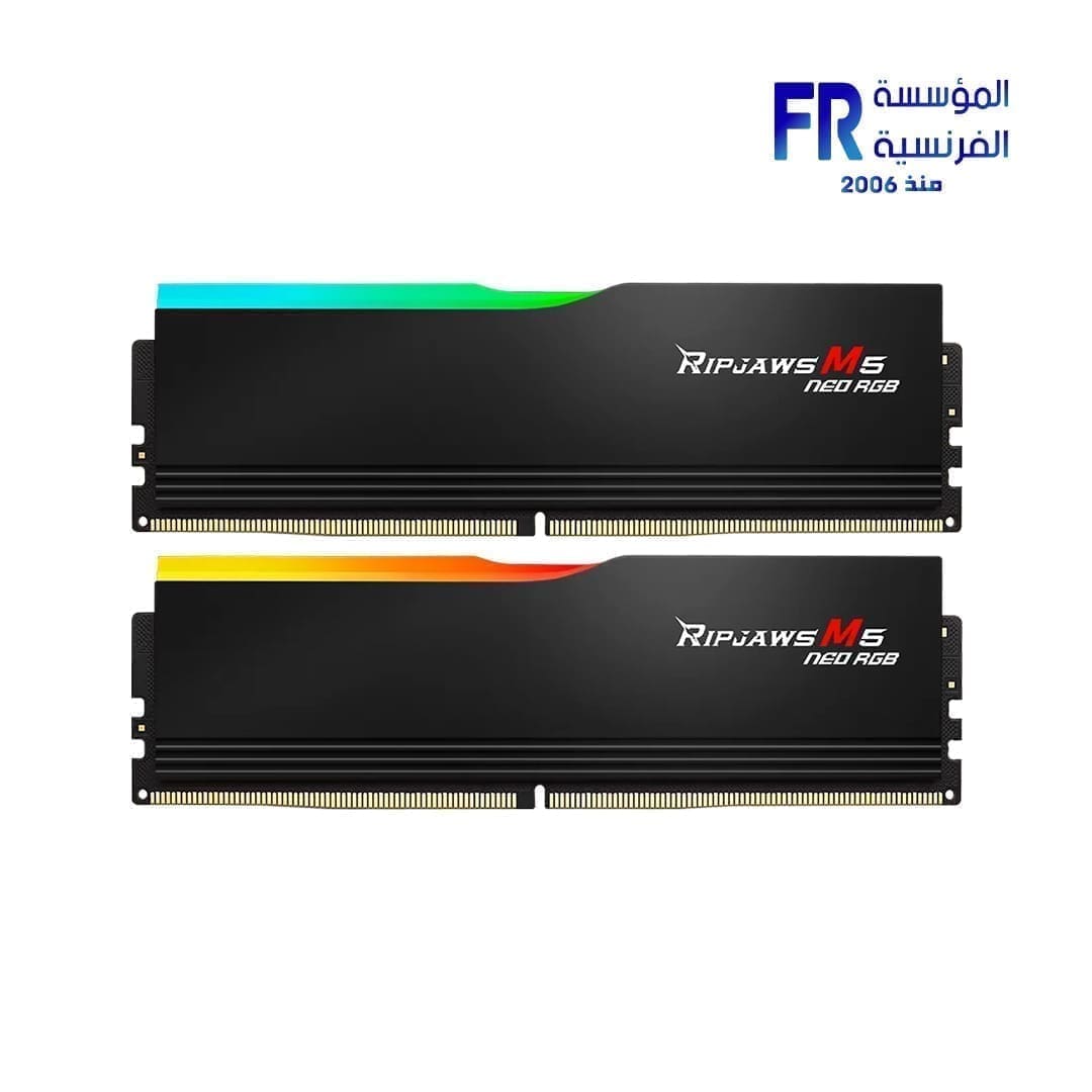 G Skill Ripjaws M5 Neo RGB 64Gb ( 2X32Gb ) DDR5 6000Mhz CL36 Desktop Memory