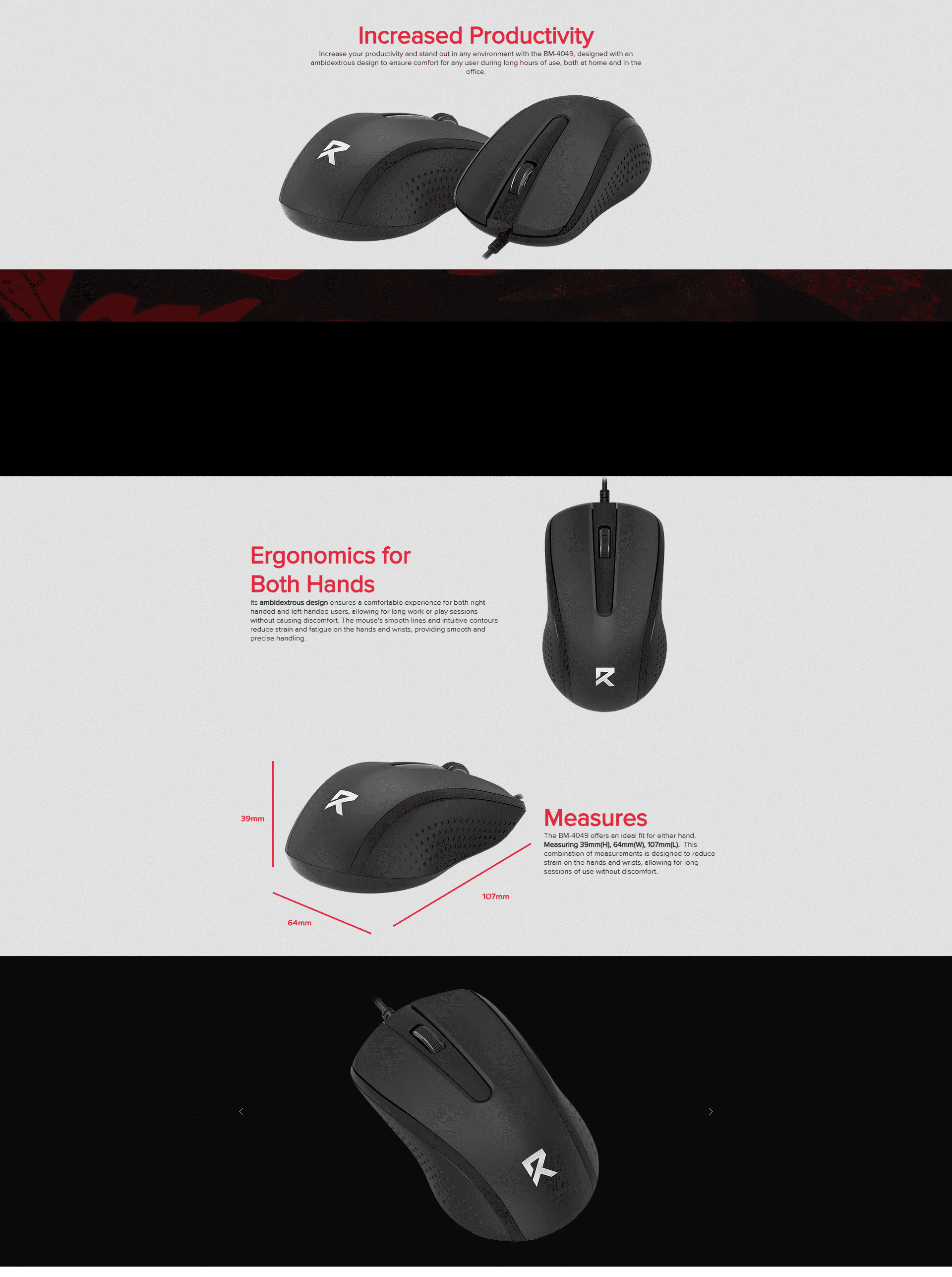Redragon BM 4049 Wired Mouse