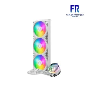 Cooler Master MasterLiquid 360 Atmos ARGB White Liquid Cpu Cooler