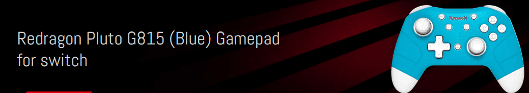 Redragon Pluto G815 Blue Wireless Gamepad