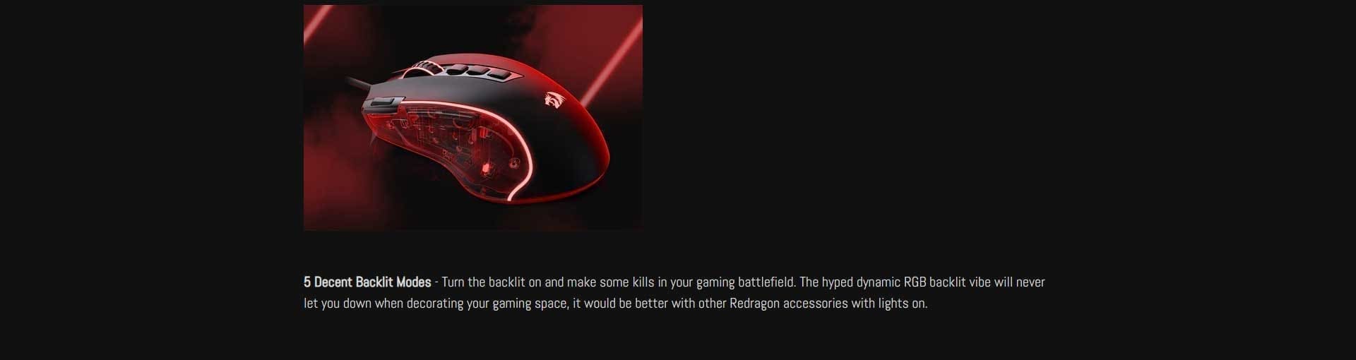 Redragon M612 RGB Wired Gaming Mouse