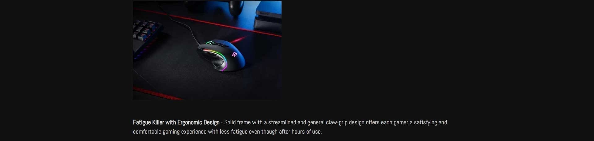 Redragon M612 RGB Wired Gaming Mouse