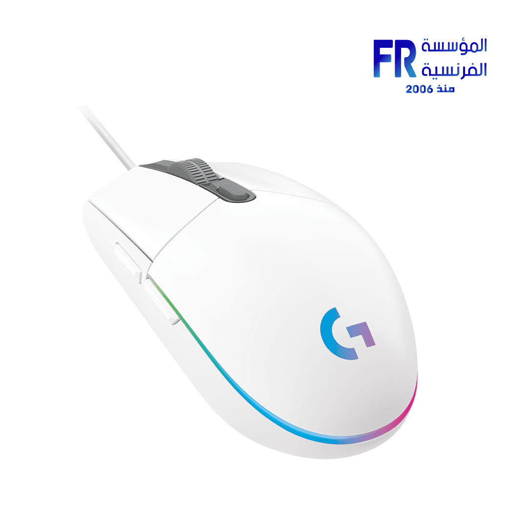 Logitech G102 Lightsync White Wired Gaming Mouse
