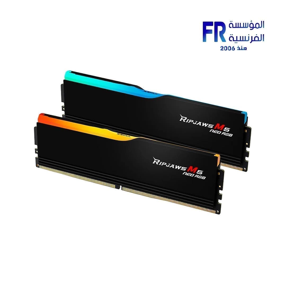 G Skill Ripjaws M5 Neo RGB 64Gb ( 2X32Gb ) DDR5 6000Mhz CL36 Desktop Memory
