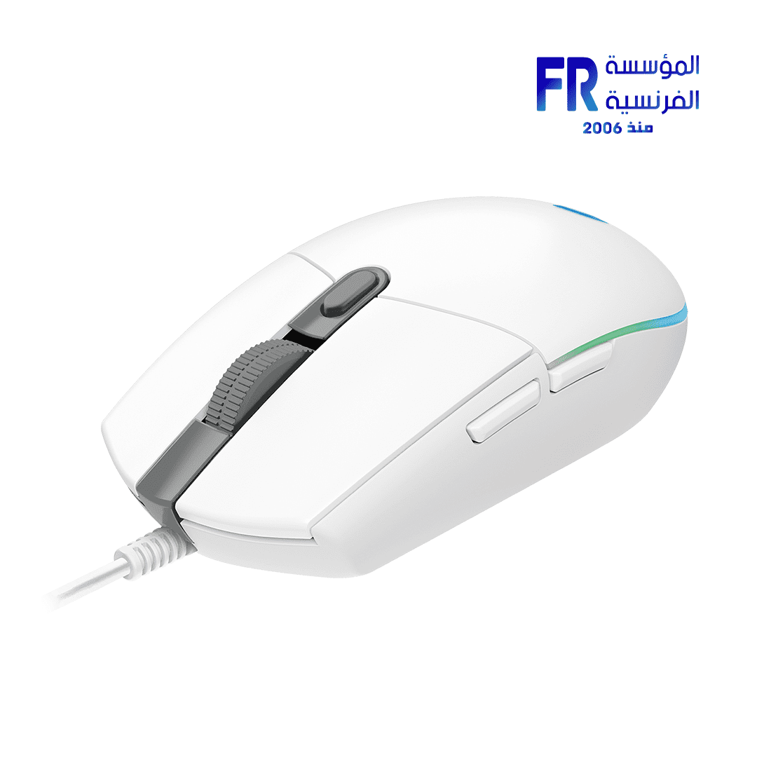 Logitech G102 Lightsync White Wired Gaming Mouse