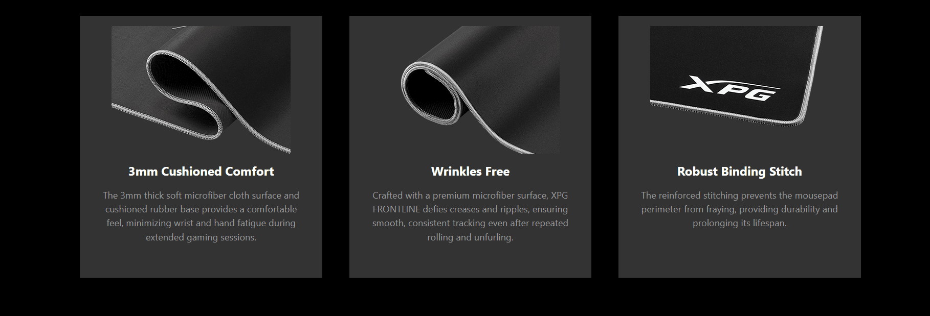 Xpg FRONTLINE XL Gaming Mouse Pad