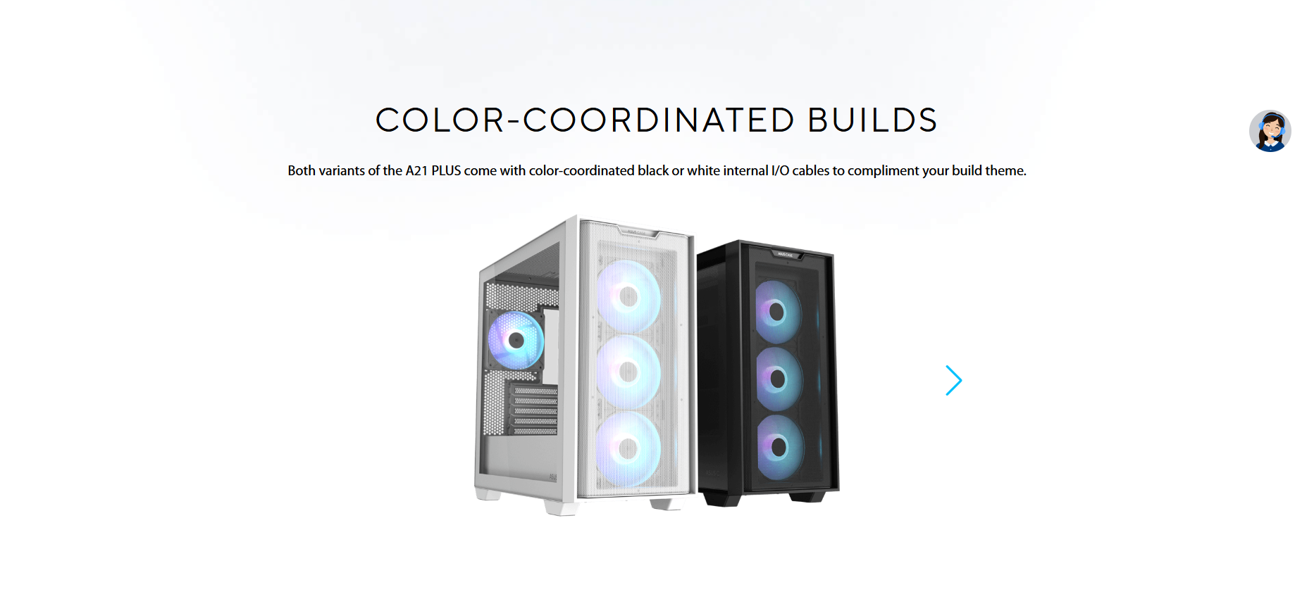 Asus A21 Plus ARGB M ATX Micro Tower Case