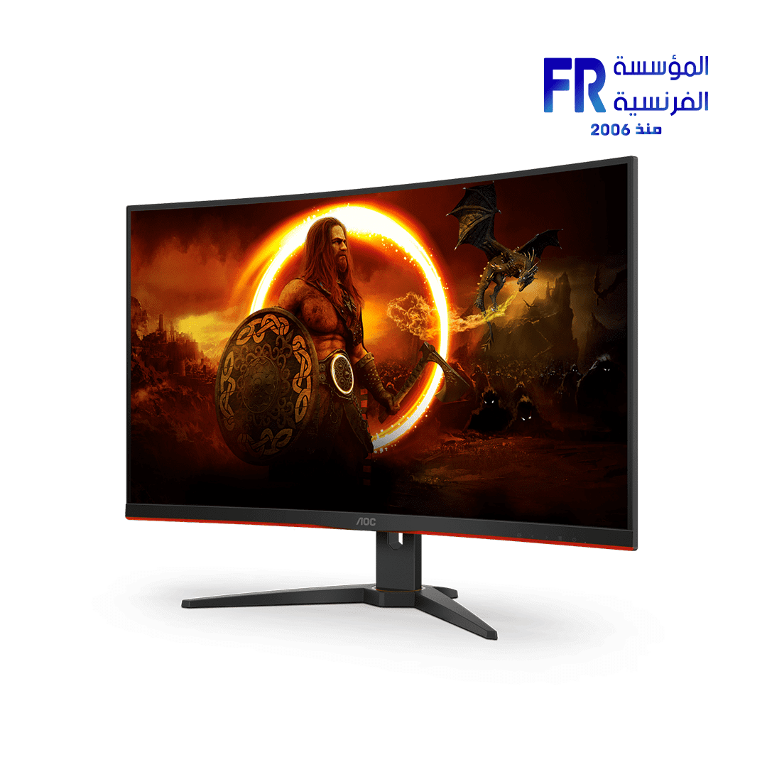 Aoc C32G2ZE 32 Inch 240Hz 0.5Ms VA FHD Curved Gaming Monitor