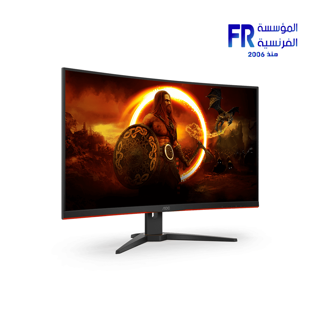Aoc C32G2ZE 32 Inch 240Hz 0.5Ms VA FHD Curved Gaming Monitor