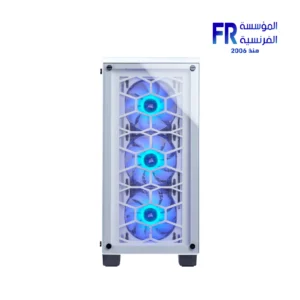 Corsair Crystal 460X RGB Tempered Glass White Mid Tower Case
