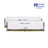 Crucial Ballistix 16Gb 2X8Gb DDR4 3000Mhz White Desktop Memory