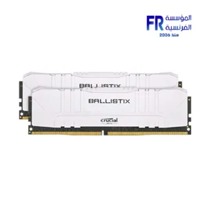 Crucial Ballistix 16Gb 2X8Gb DDR4 3000Mhz White Desktop Memory