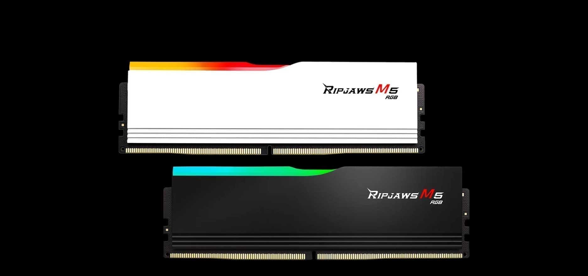 G Skill Ripjaws M5 RGB 64Gb ( 2X32Gb ) DDR5 6000Mhz CL36 Desktop Memory