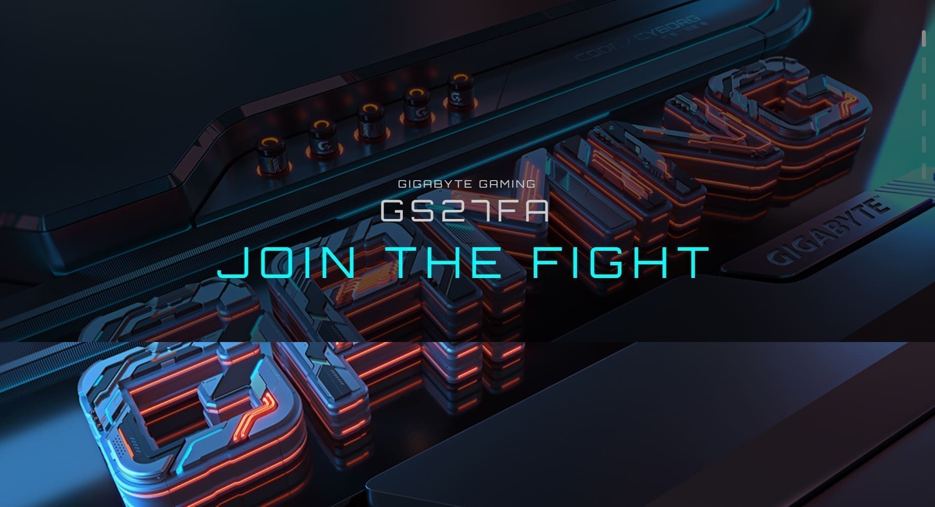 Gigabyte GS27FA 27 Inch 180Hz 1Ms FHD IPS Gaming Monitor