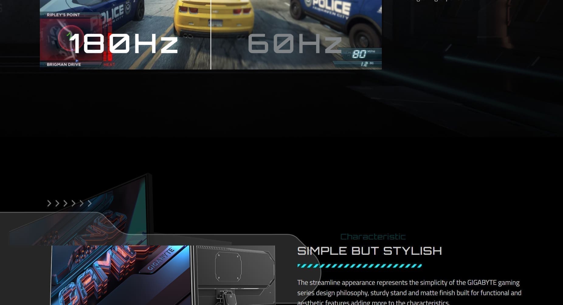 Gigabyte GS27FA 27 Inch 180Hz 1Ms FHD IPS Gaming Monitor