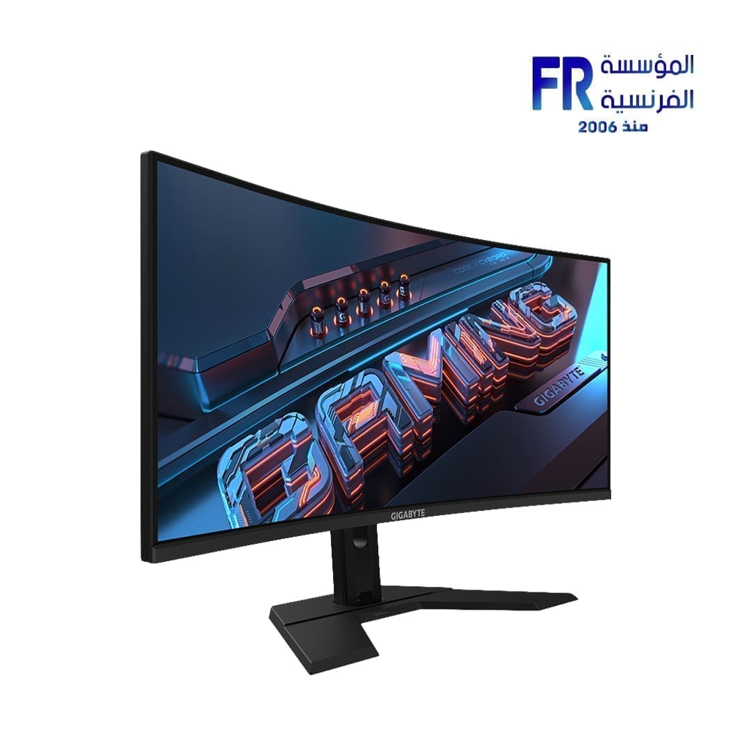 Gigabyte GS34WQC 34 Inch 120Hz OC 135Hz 1Ms WQHD VA Curved Gaming Monitor