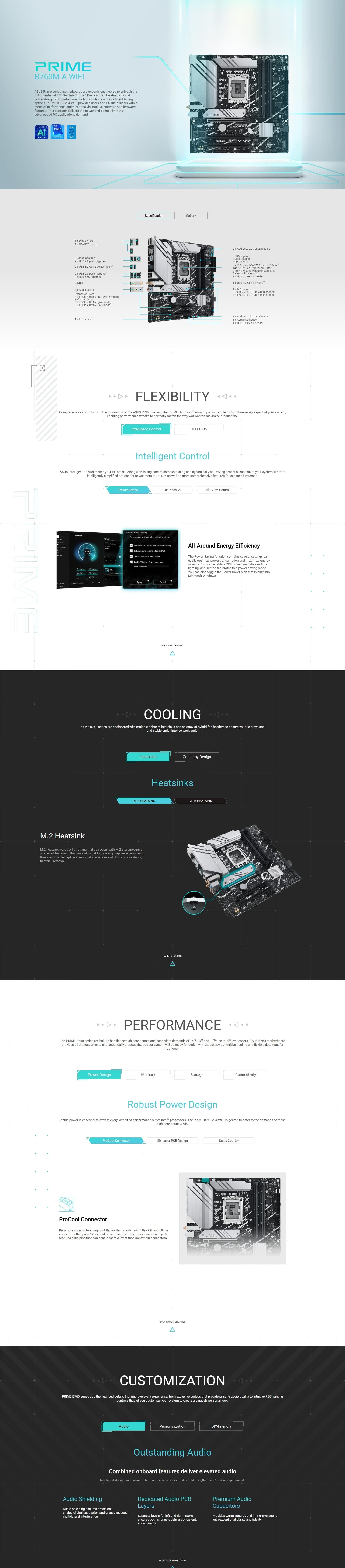 Asus Prime B760M A Wifi Motherboard