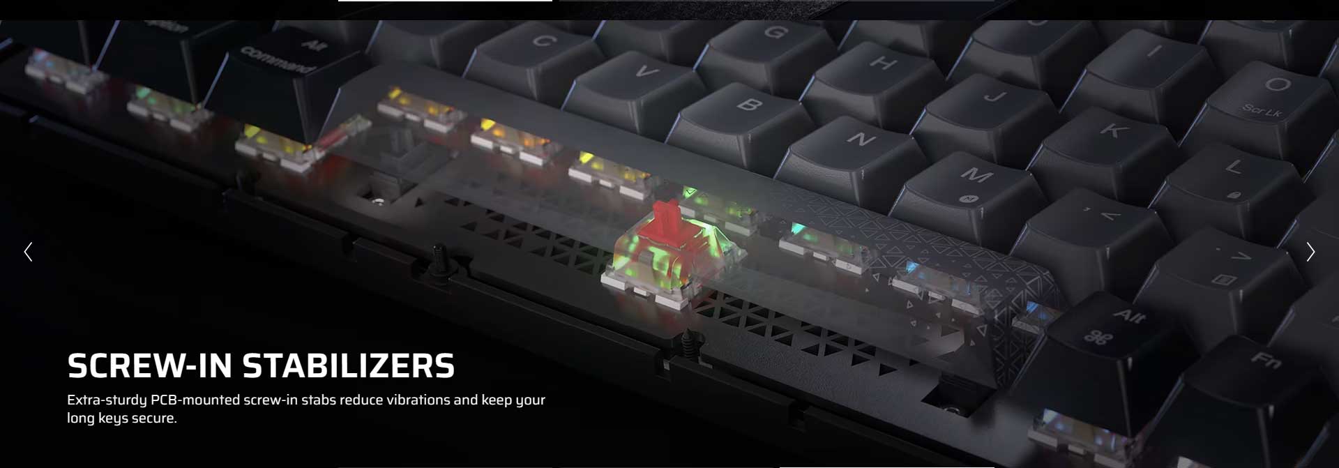 Corsair K65 Plus MLX Red switches Wireless Mechanical Gaming Keyboard