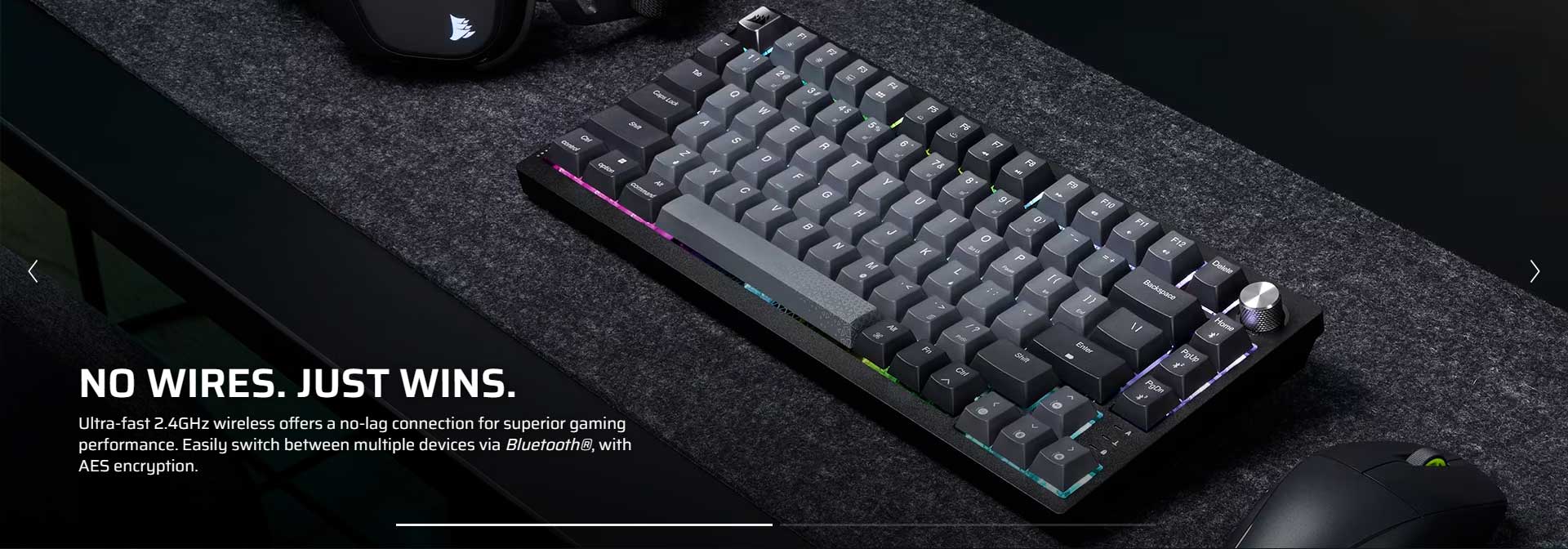 Corsair K65 Plus MLX Red switches Wireless Mechanical Gaming Keyboard