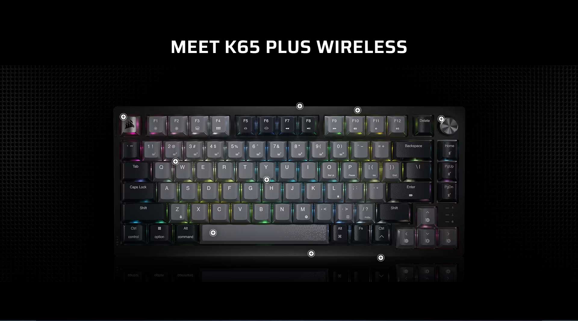 Corsair K65 Plus MLX Red switches Wireless Mechanical Gaming Keyboard