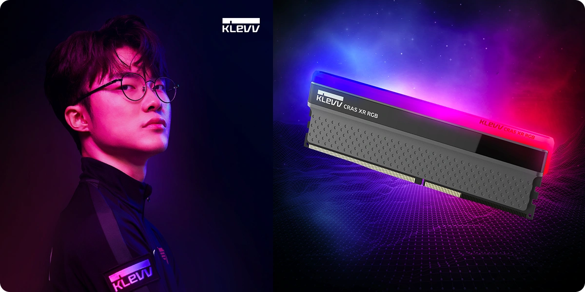 KLEVV CRAS XR RGB 8GB DDR4 3600MHz Desktop Memory