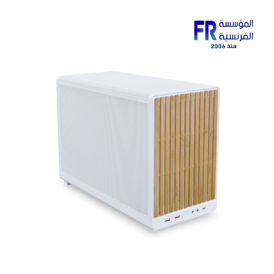 Lian Li DAN A3 Wooden White Micro Tower Gaming Case