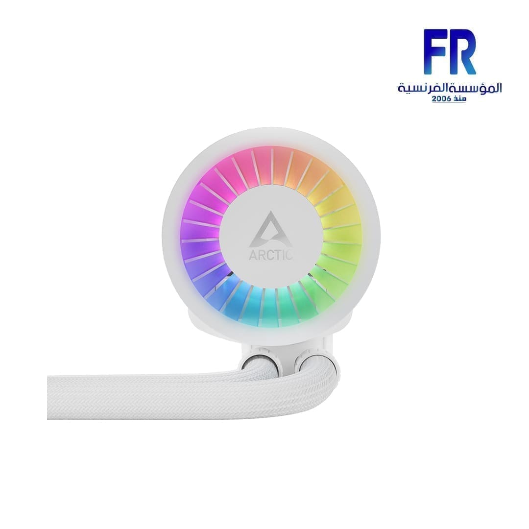 Arctic Liquid Freezer III 420 ARGB White Liquid Cpu Cooler - الصورة 3