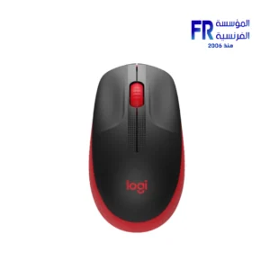 Logitech M190 Red Wireless Mouse