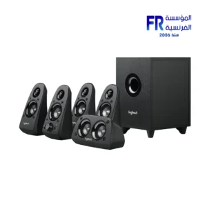 Logitech Z506 speaker and subwoofer system detail