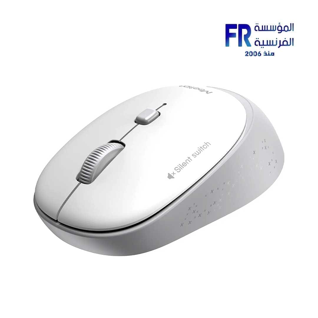 Meetion R571 Wireless White Gray Mouse
