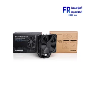 Noctua Nh U12S Chromax Black With Nf F12 120Mm Fan U-Type Air Cpu Cooler