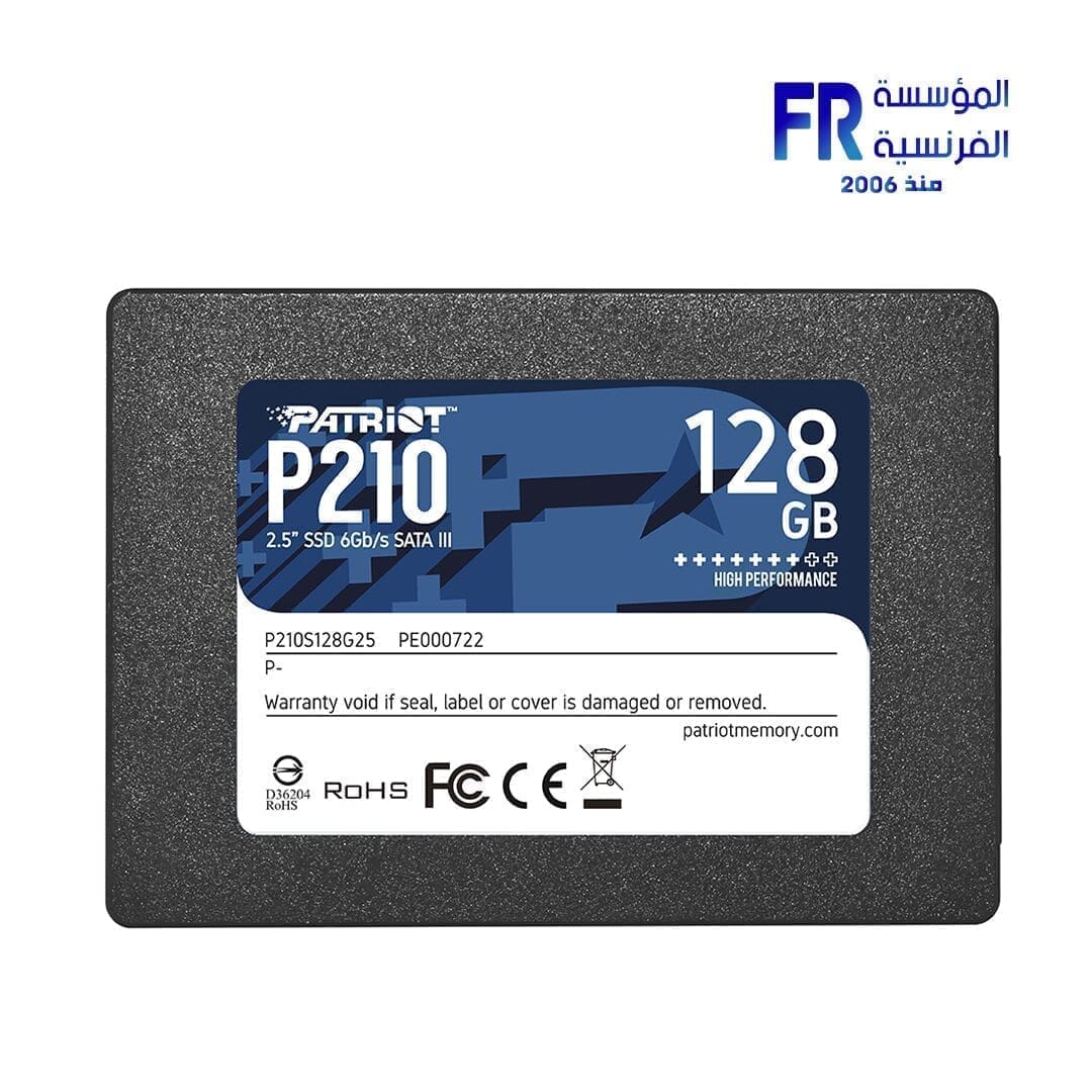 Patriot P210 128Gb Internal Solid State Drive SSD