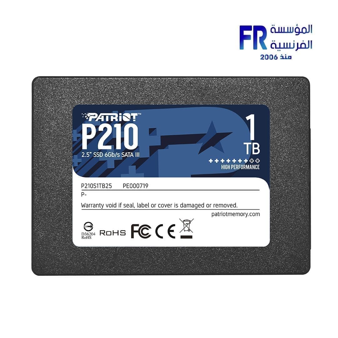 Patriot P210 1Tb Internal Solid State Drive SSD