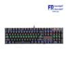 Redragon Rudra K565 Blue Switch Rainbow Arabic Wired Mechanical Gaming Keyboard