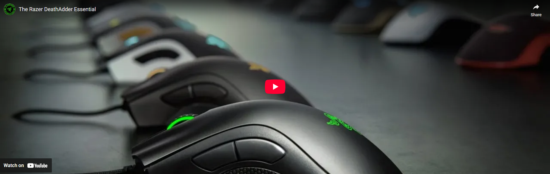 Razer Deathadder Essential White Wired Gaming Mouse