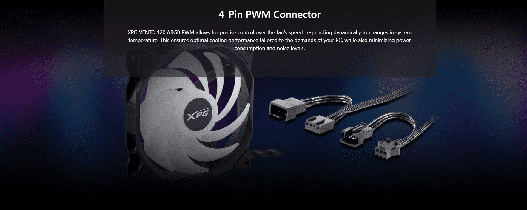 Xpg VENTO 120 ARGB PWM 3 Fans