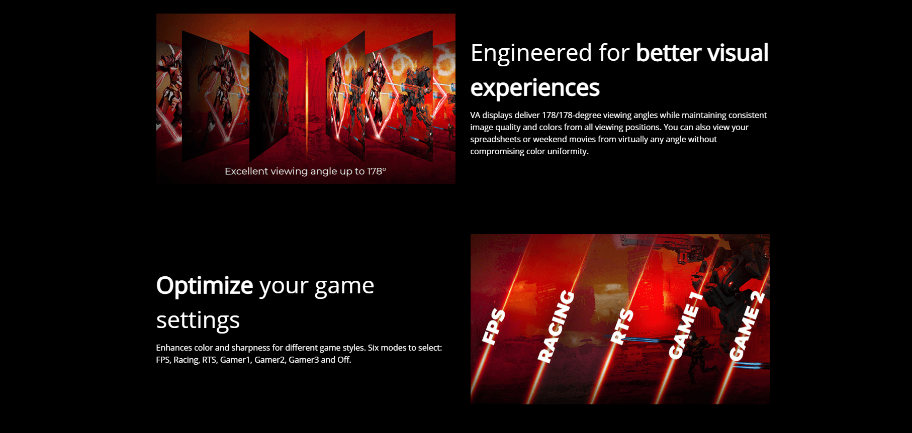 Aoc C32G2ZE 32 Inch 240Hz 0.5Ms VA FHD Curved Gaming Monitor