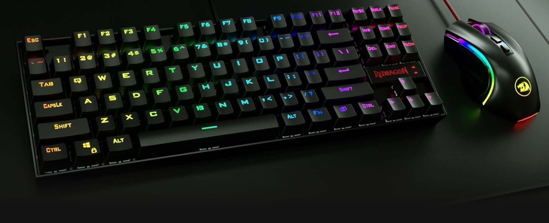 Redragon Essentials K552 Wired Gaming Keyboard and Mouse Combo