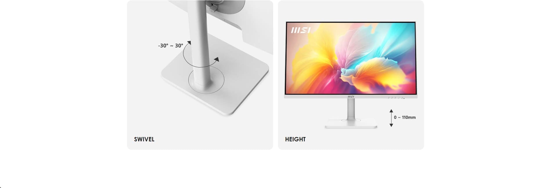 Msi MD272QXPW 27 Inch 100Hz 1Ms 2K IPS Gaming Monitor